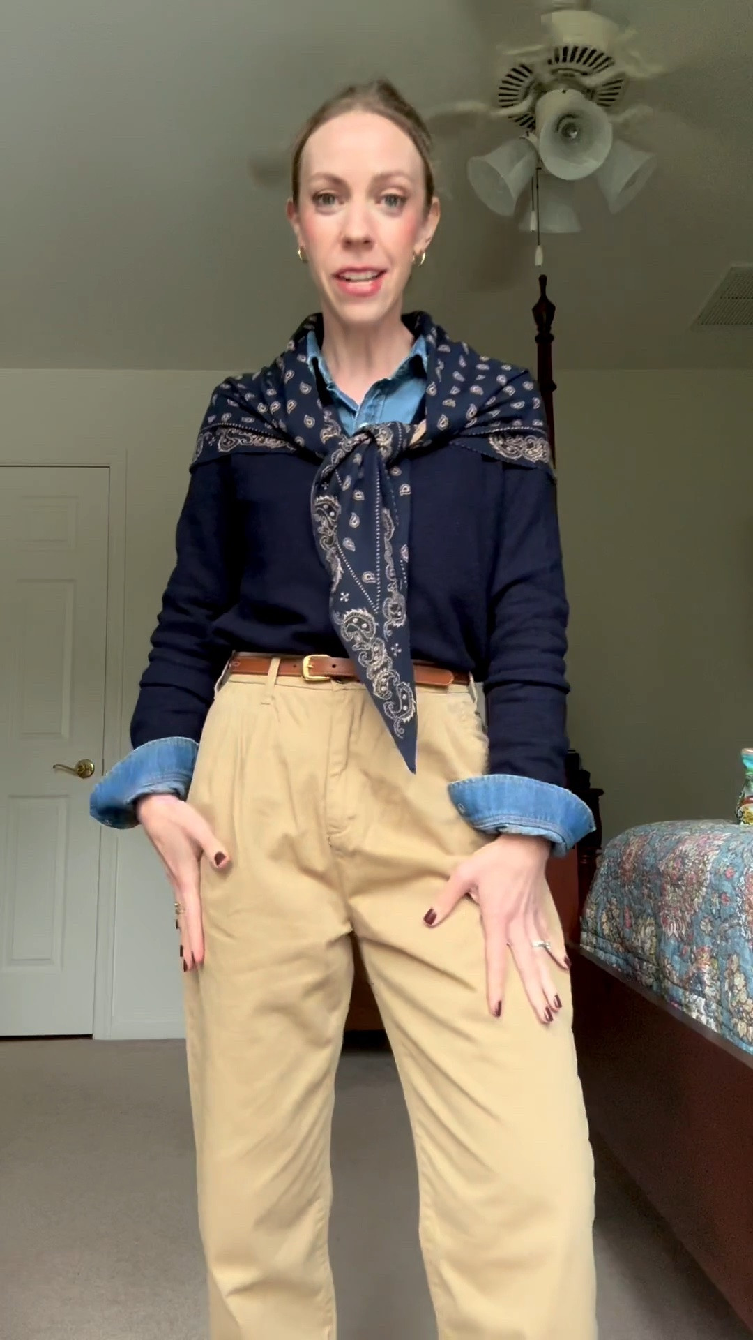 Teacher outfit, bandana scarf, workwear over 40, business casual

#LTKWorkwear #LTKootd #LTKOver40