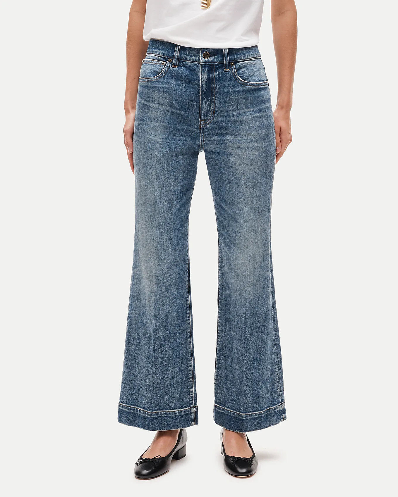Charley kickout cropped jean | J. Crew US