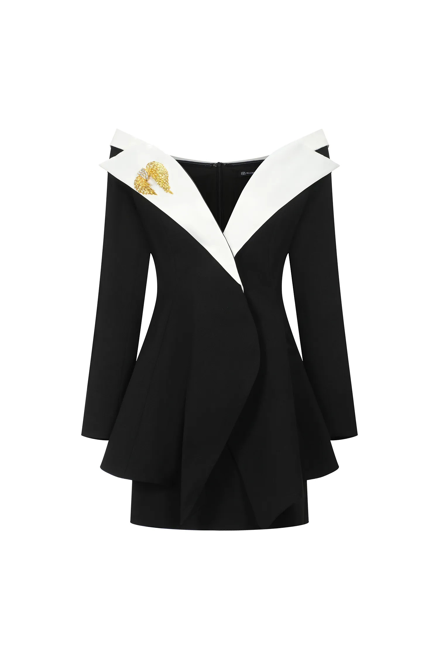 Winifred One Shoulder Suit Mini Dress | Bellabarnett Affiliate Marketing