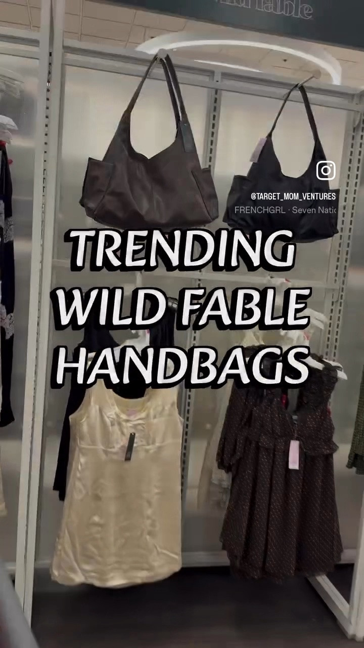 Trending Wild Fable handbags at Target! 👜✨

So many cute styles and colors for fall — and they look way more expensive than they are. 😍🎯

#LTKU #LTKOver40 #LTKSeasonal