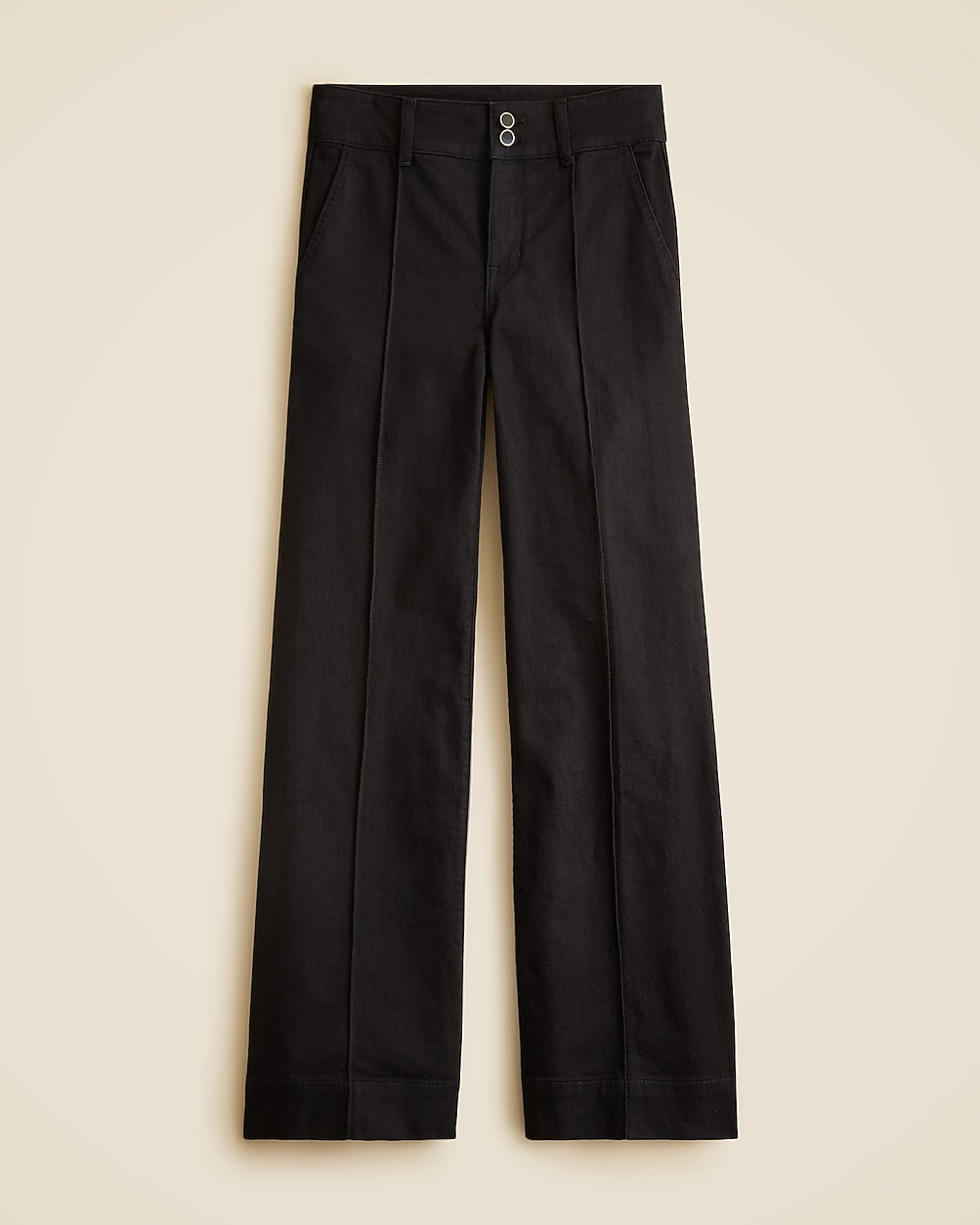 Denim trouser jean with stacked buttons | J. Crew US