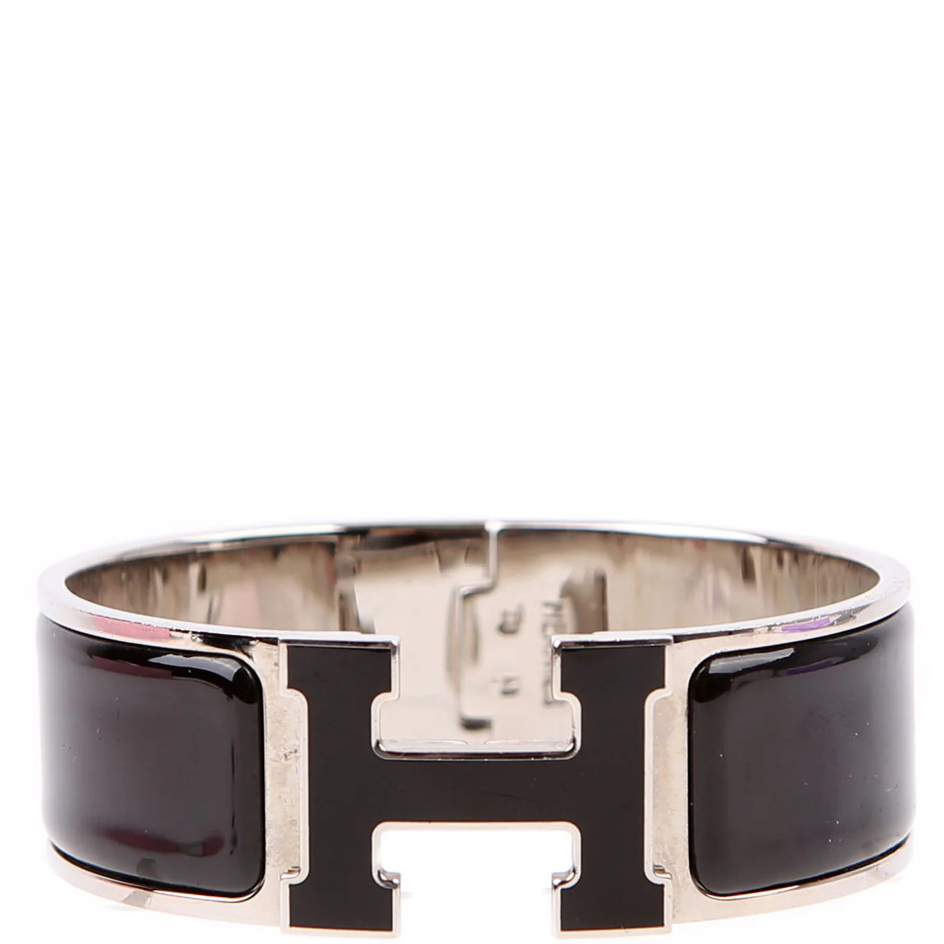 Clic Clac Enamel H Wide PM | Keeks Designer Handbags