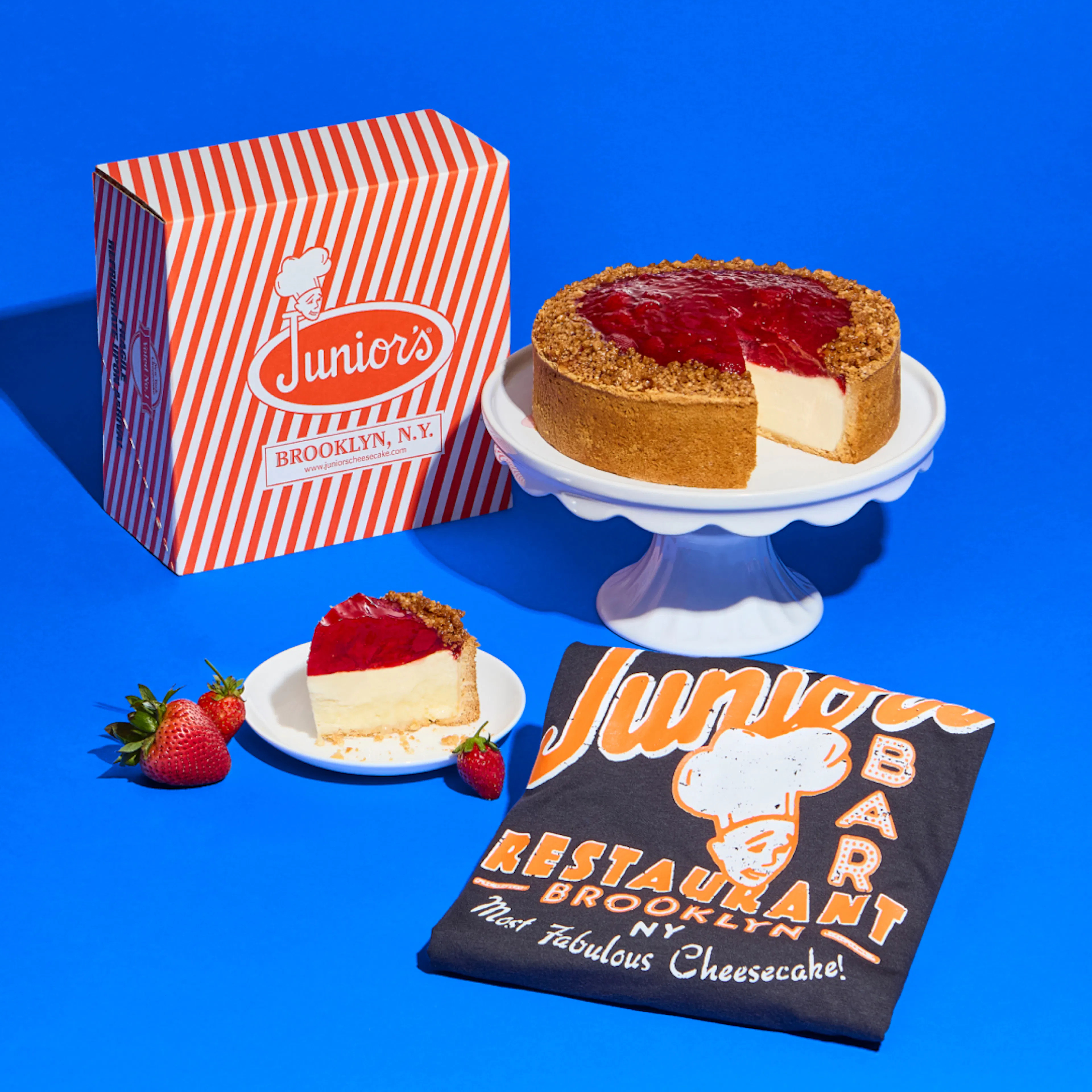 Junior's Cheesecake Fanatic Gift by Junior's Cheesecake | Goldbelly | Goldbelly