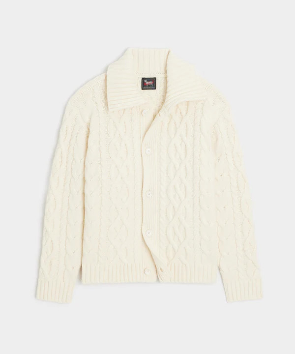 Todd Snyder X Woolrich Cable Knit Jacket | Todd Snyder
