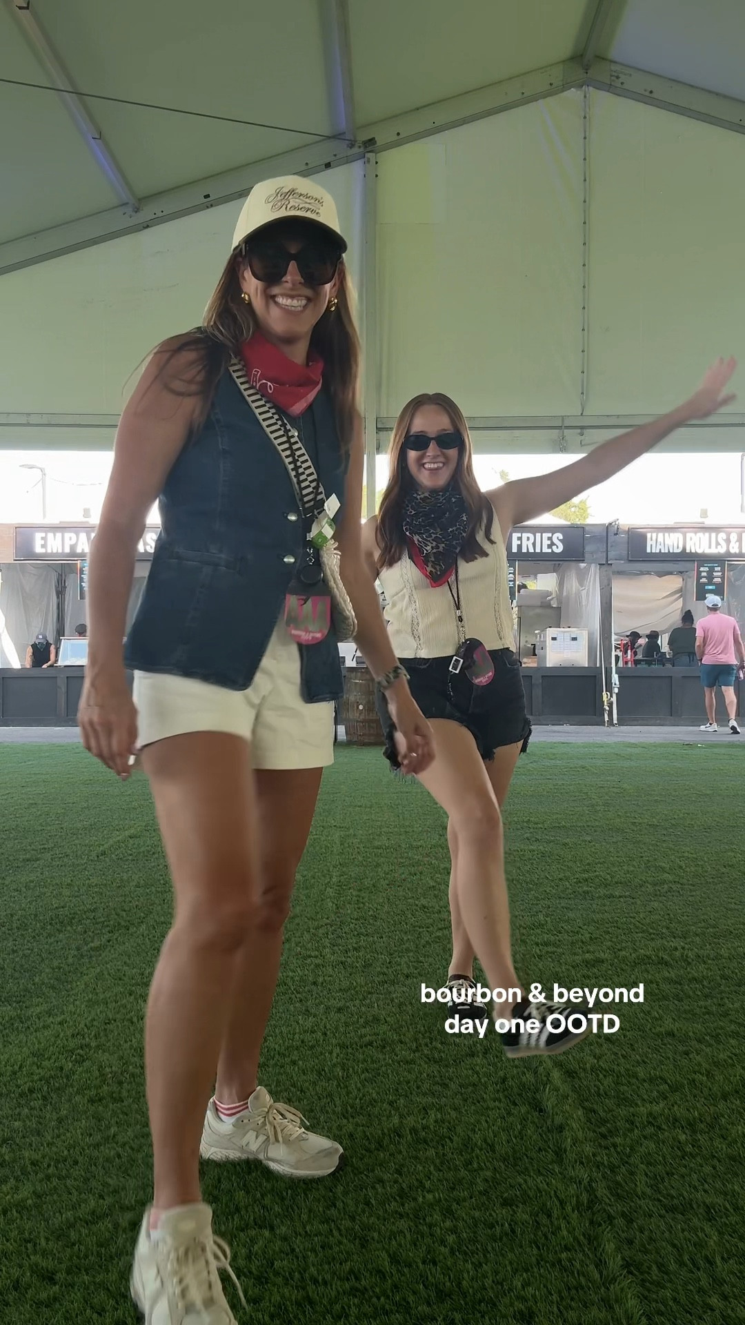 Bourbon & Beyond Day One. 

Looove this Madewell denim vest. 

#LTKStyleTip