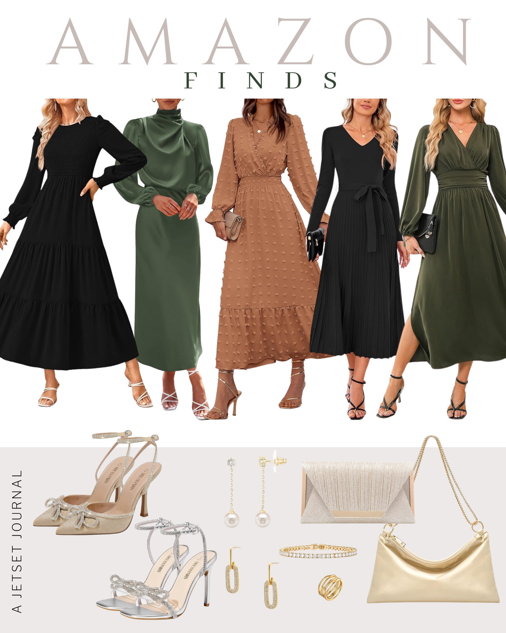 Check out these gorgeous new looks perfect for attending a fall wedding!
wedding guest outfit, dress to impress, wedding season, chich and elegant, seasonal style, fall dress, top picks

#LTKStyleTip #LTKWedding #LTKShoeCrush