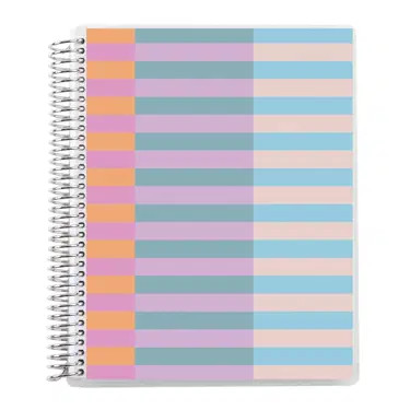 Striped 3 Subject Notebook | Erin Condren | Erin Condren