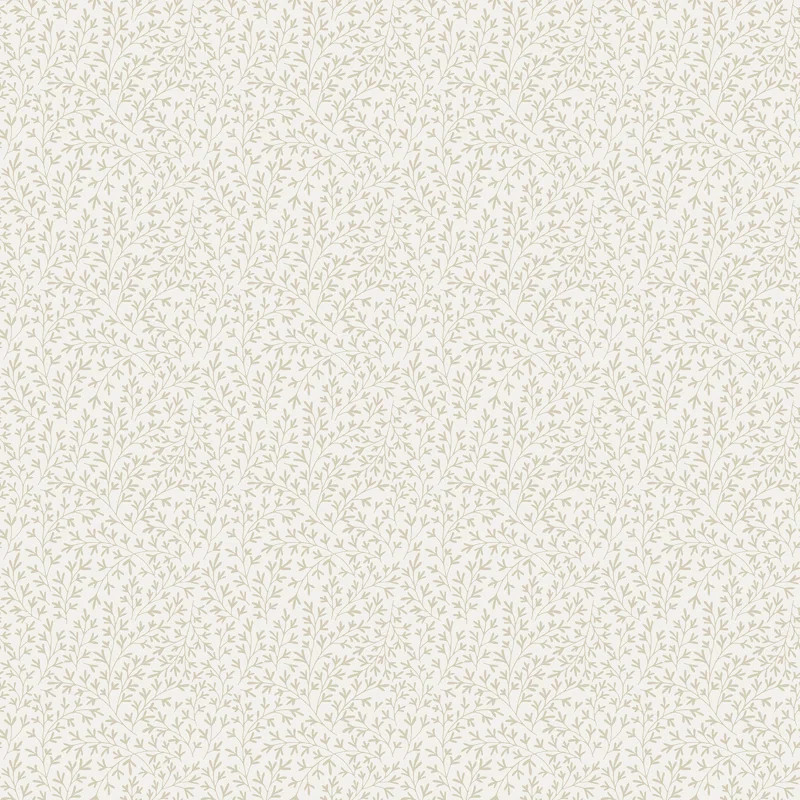 Cottage Chic Cottage Chic Small Leaf Trail EcoDeco Material 33' L x 21" W Wallpaper Roll | Wayfair North America