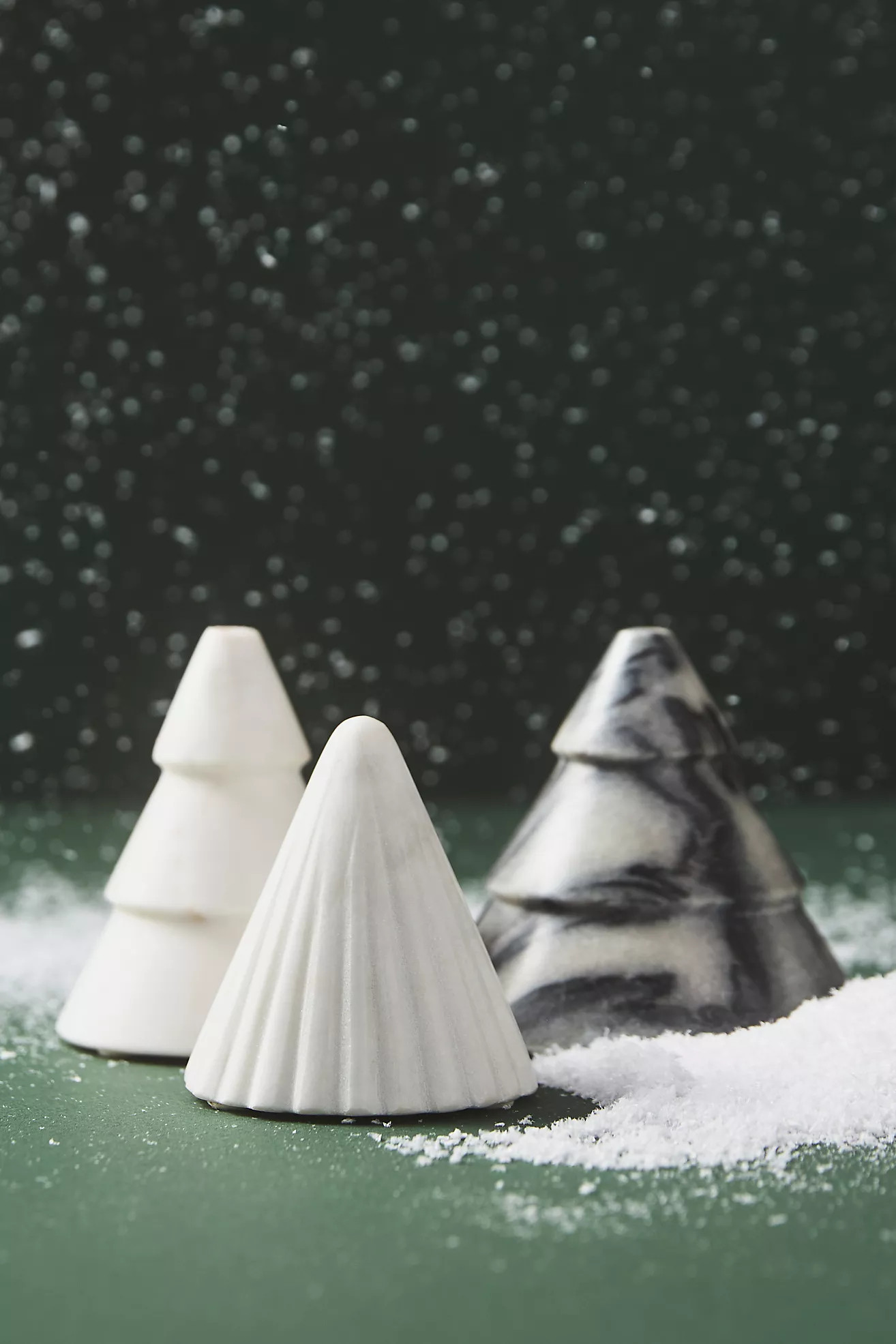 Marble Tree Decorative Object, Set of 3 | Anthropologie (US)