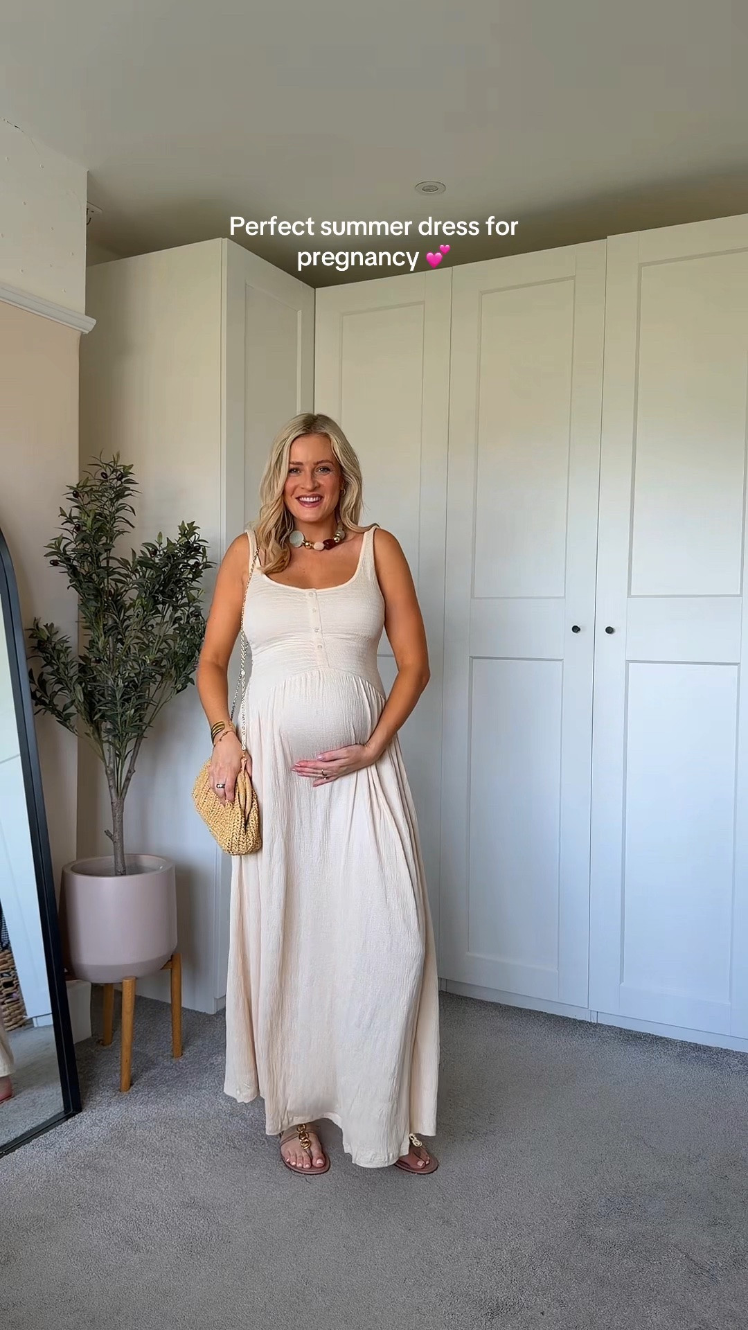 So comfy! Wearing size 10 xx 

Bump friendly dress, pregnancy dress, summer dress

#LTKspring #LTKsummer #LTKmaternity