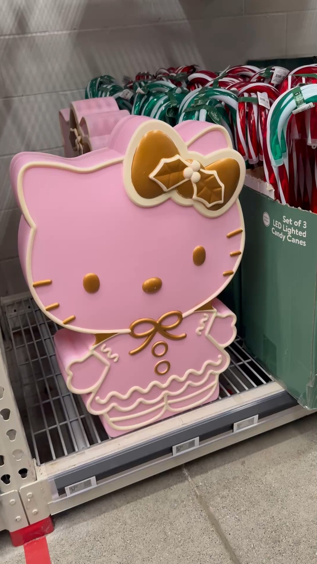 Hello kitty Christmas decor at Walmart! This adorable light up gingerbread is the perfect outdoor Christmas decor for little ones and the millennial mamas  

#LTKSeasonal #LTKHome #LTKFindsUnder100