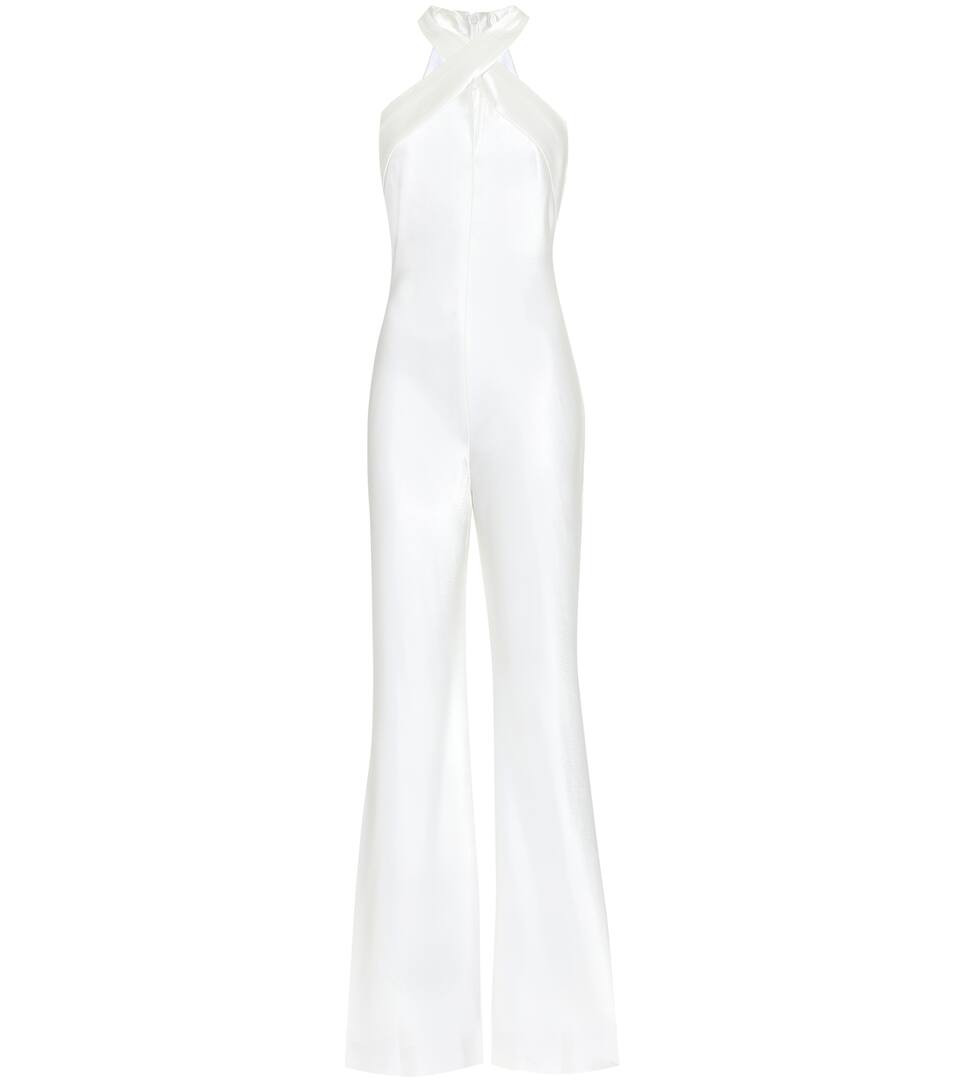 Monaco satin bridal jumpsuit | Mytheresa (US/CA)