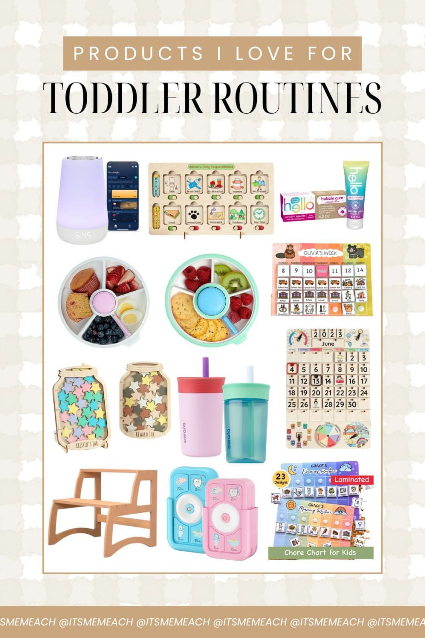 Toddler routine must haves for calm days — visual schedules, step stools, sleep and snack essentials.  

 #LTKGiftGuide #LTKFindsUnder100 #LTKKids