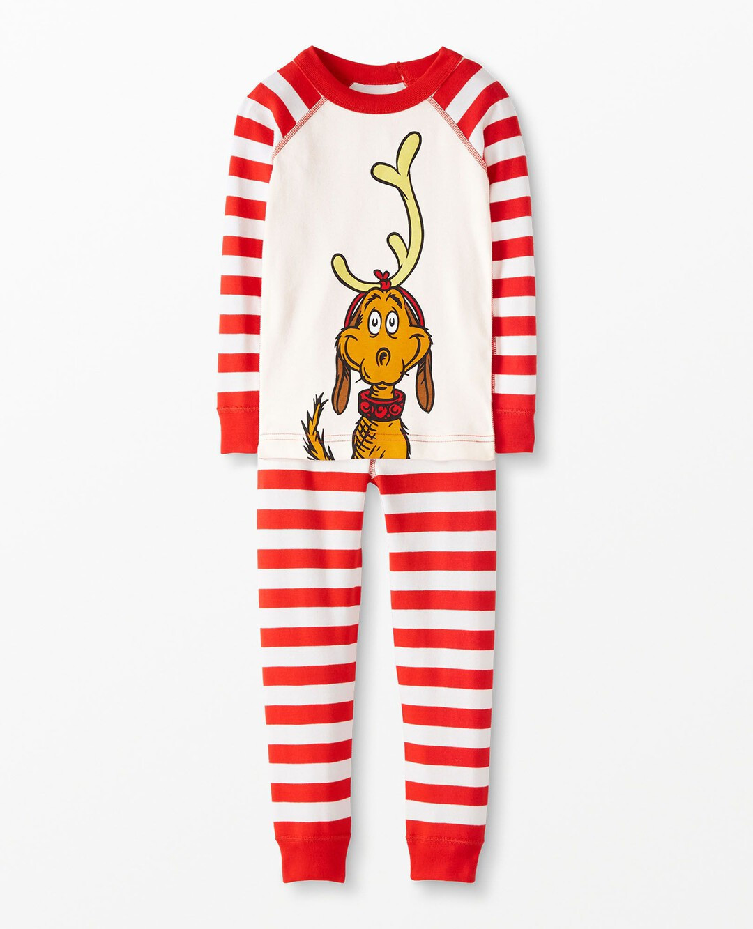 Kids Dr. Seuss Grinch Long John Pajama Set | Hanna Andersson