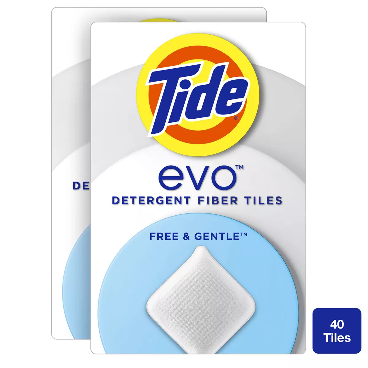 Tide Evo Free & Gentle Laundry Detergent Tiles - 40ct | Target