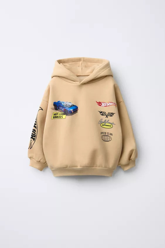 HOT WHEELS ™ MATTEL CAR HOODIE | Zara US