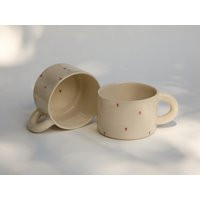 Cozy Cup With Hearts Inside & Outside, Romantic Anniversary Gift For Women, Bestie Birthday Gift, Cute Coffee Cups, Love Heart Mug | Etsy (US)