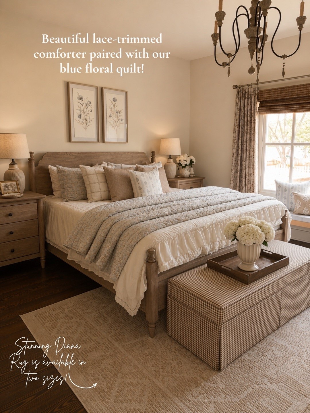 Im OBSESSED with how this room at our farmhouse is looking right now with our beautiful Diana rug

#LTKSeasonal #LTKHome