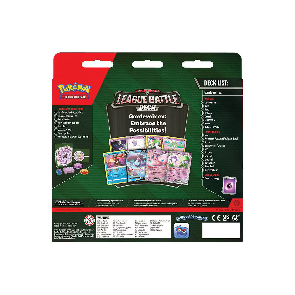 Pokémon Trading Card Game: Gardevoir ex League Battle Deck | Target