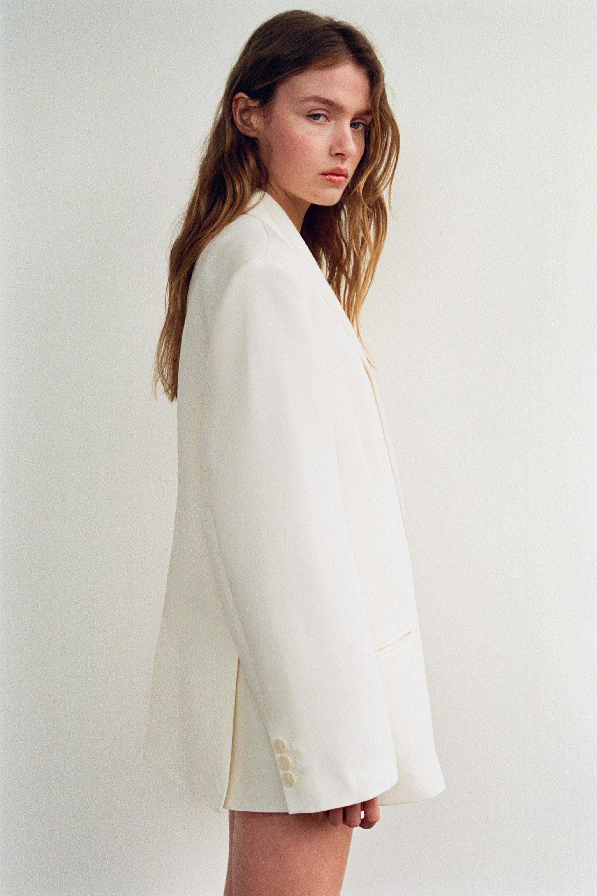 OVERSIZED DOUBLE-BREASTED BLAZER | Zara UK