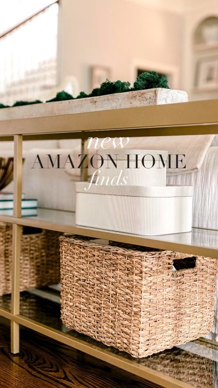 ✨New Amazon Home Finds ✨

🔹 Scalloped wicker tray - luxe for less decor find that’s currently on sale!
🔹 Faux boxwoods - these are a great realistic shape and pop right into my planters 
🔹 Fluted decor/storage boxes - come in a set of 3 and are great for storage or as decor (or both!)
🔹 Antique brass hardware- will instantly update a piece of furniture or your cabinets 
🔹 Wine holder plate - perfect for hosting a party where guests will want to stand and mingle 

#LTKfindsunder50 #LTKfindsunder100 #LTKhome
