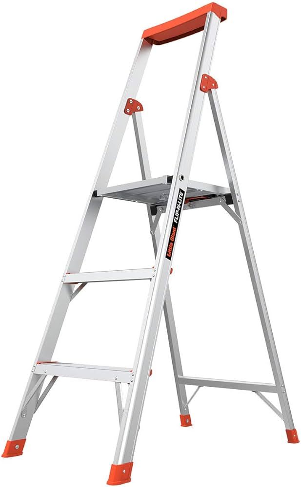 Little Giant Ladder Systems Flip-N-Lite, 5-Foot, Stepladder, Aluminum, Type 1A, 300 lbs Rated (15... | Amazon (US)