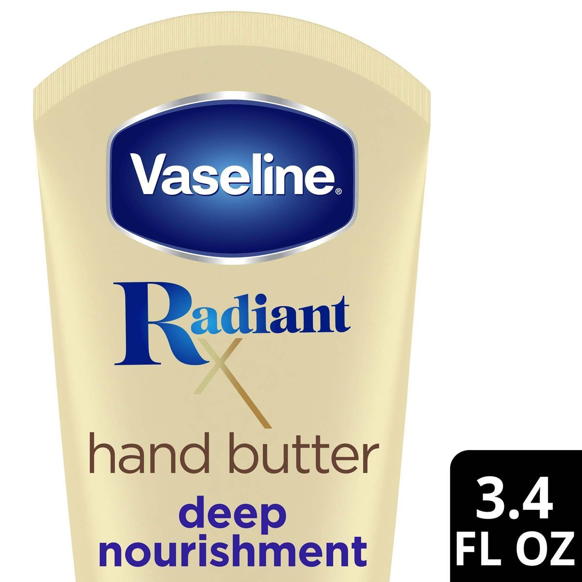 Vaseline Radiant x Deep Nourishment Hand Butter - 3.4oz | Target