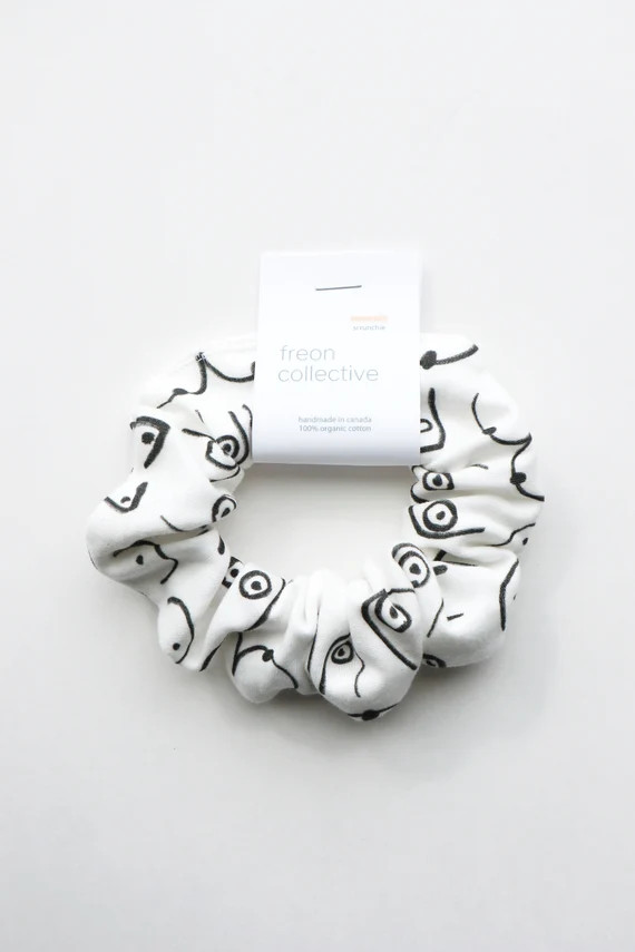 Haz click para más información sobre coleteros 100% algodón orgánico |MUJER SERIE HAIR SCRUNCH