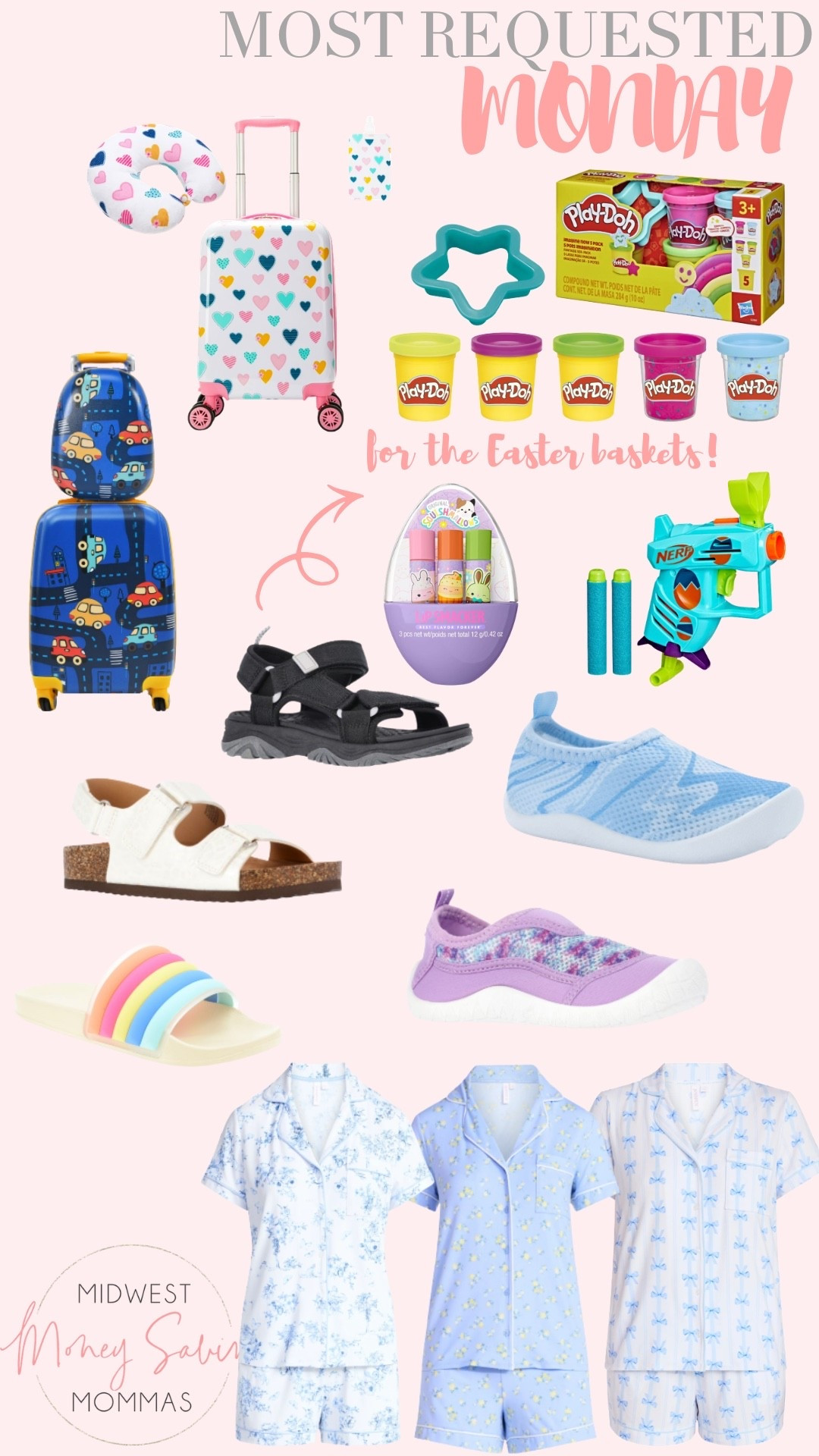 Most requested links!

Summer pajamas  pjs  kids sandals  water shoes  kids rolling luggage  Easter basket fillers 

#LTKmomlife #LTKTravel #LTKKids