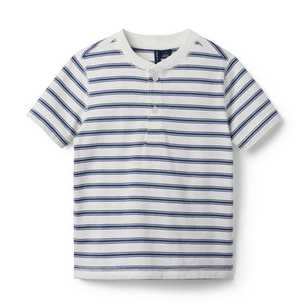 Striped Jersey Henley | Janie and Jack