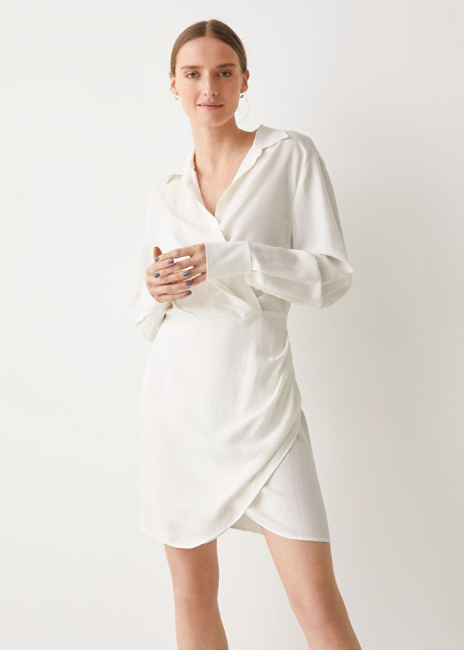 Collared Mini Wrap Dress | & Other Stories (EU + UK)