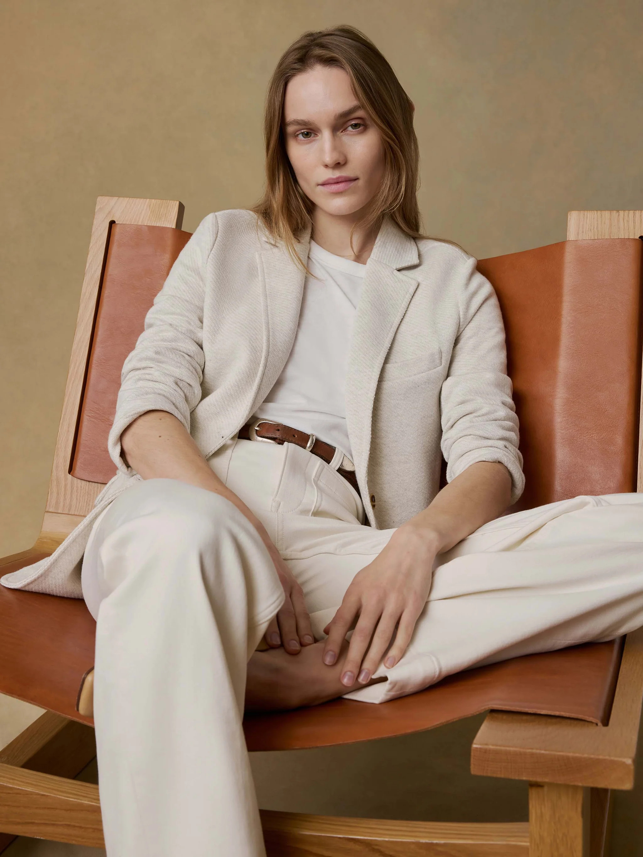 Inlet Knit Blazer - Heather Grey | Faherty