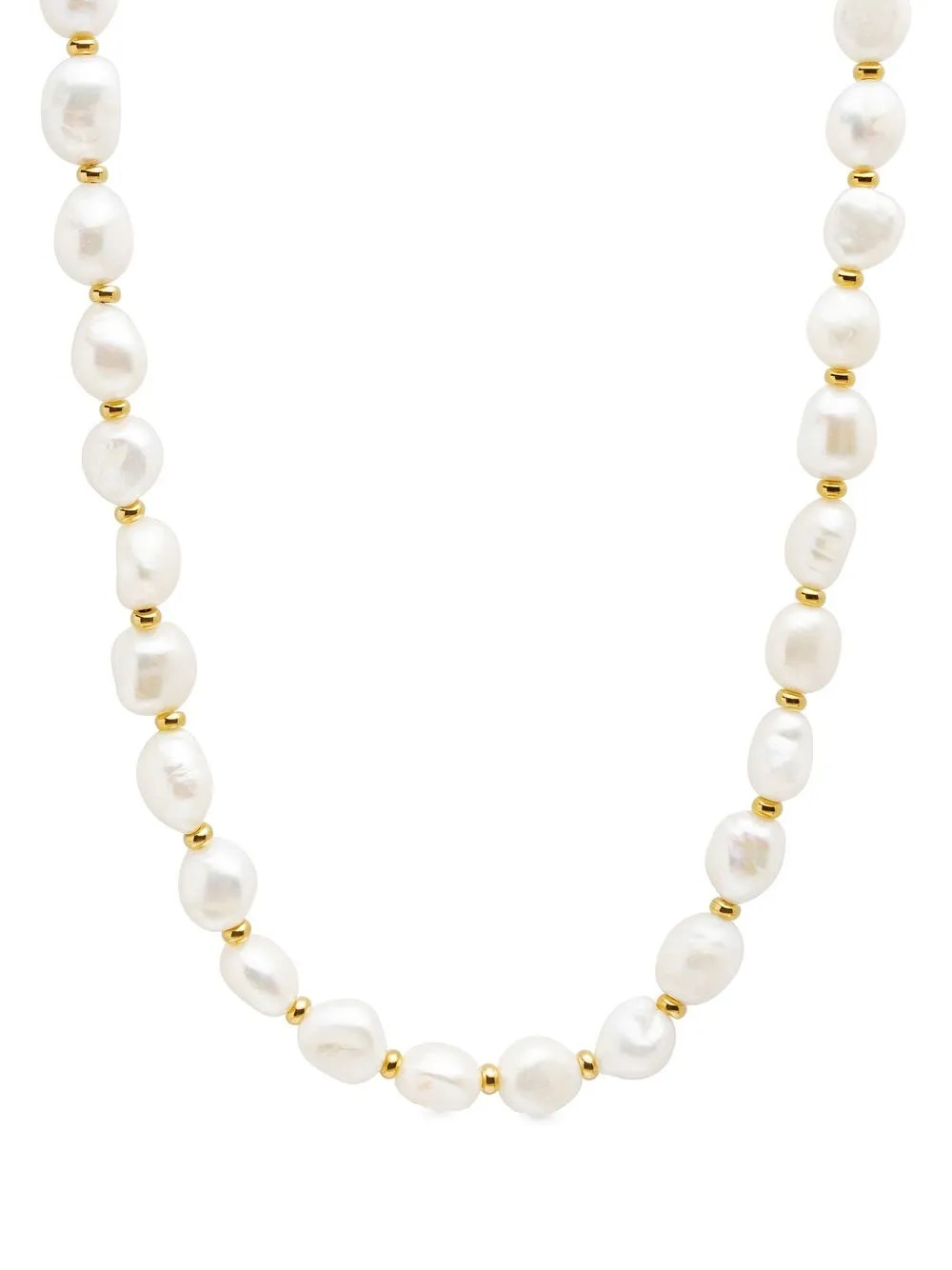 Nialaya Jewelry Baroque Pearl Choker - Farfetch | Farfetch Global