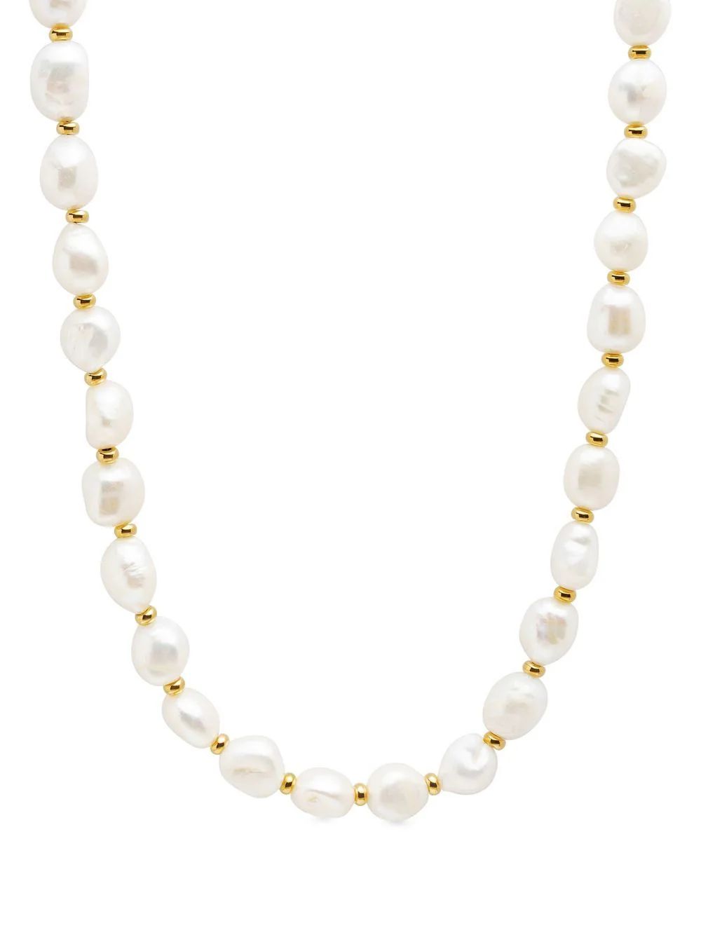 Nialaya Jewelry Baroque Pearl Choker - Farfetch | Farfetch Global