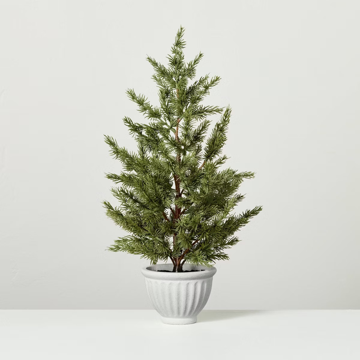 Faux Spruce Tree in Fluted Pot - Hearth & Hand™ with Magnolia | Target