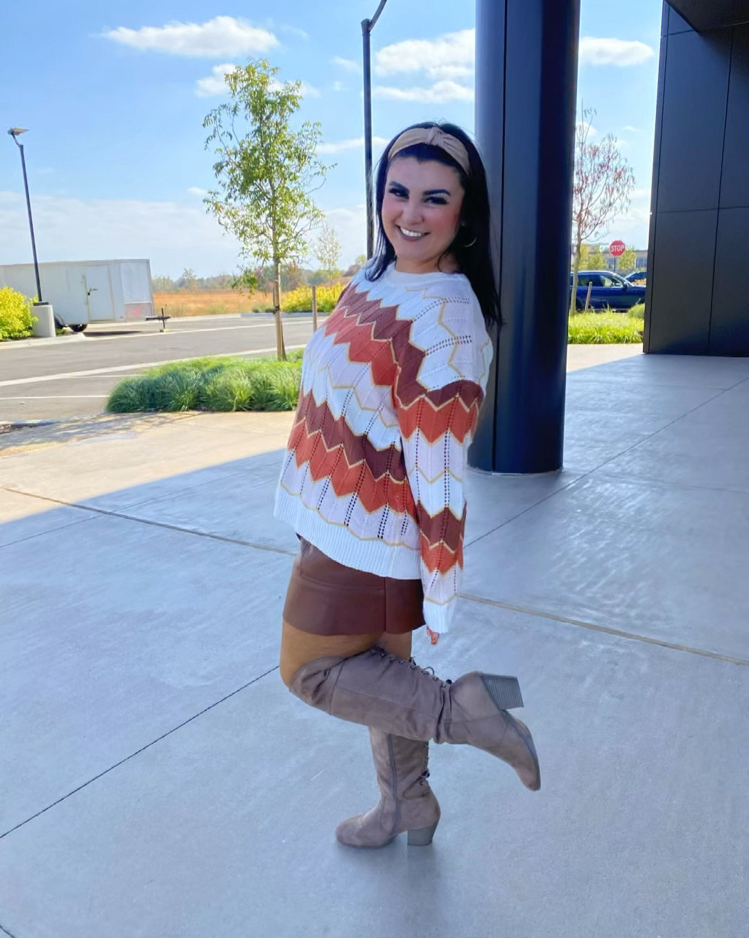 Sweater weather 🍁🍁

#LTKPlusSize #LTKMidsize #LTKSeasonal
