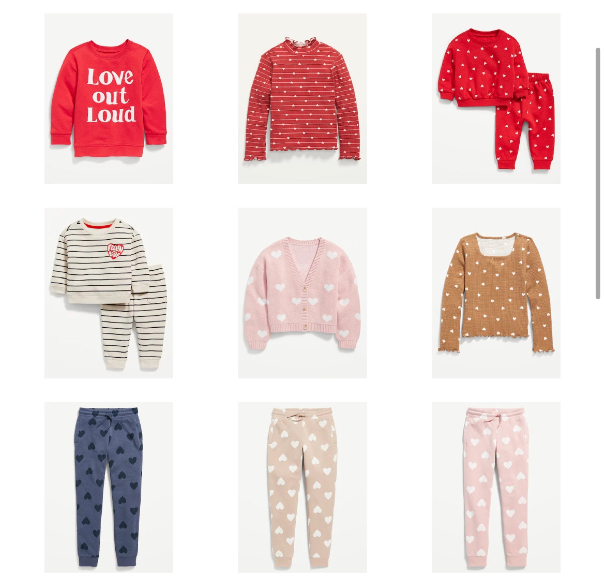 Valentine’s Day kid and toddler outfits. #kidsootd #ootd #toddlerootd #kidsfashion #toddlerfashion #valentinesdayootd #oldnavyfinds

#LTKSeasonal #LTKFind #LTKkids