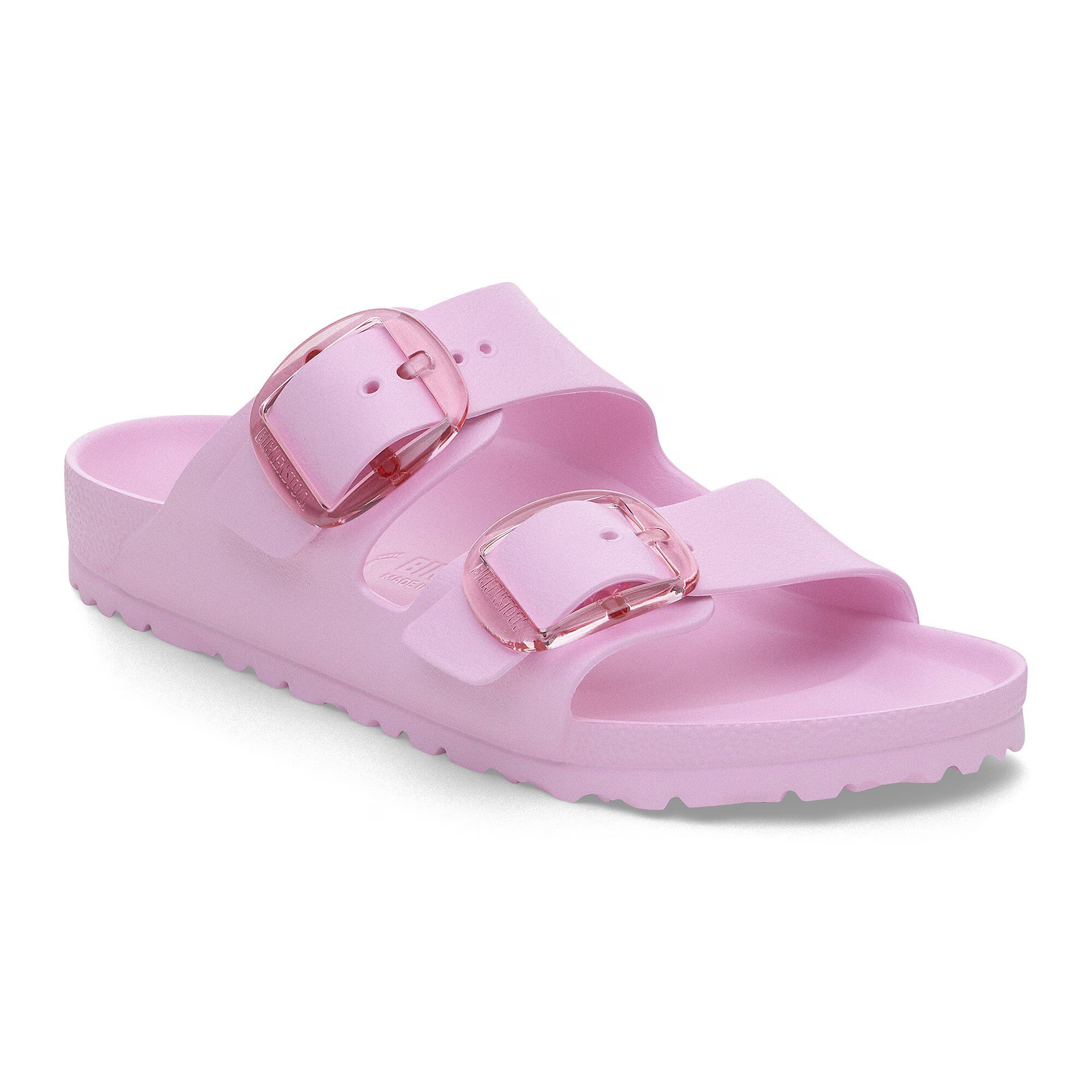 Arizona Big Buckle EVA Fondant Pink Two-Strap Sandals | Birkenstock USA