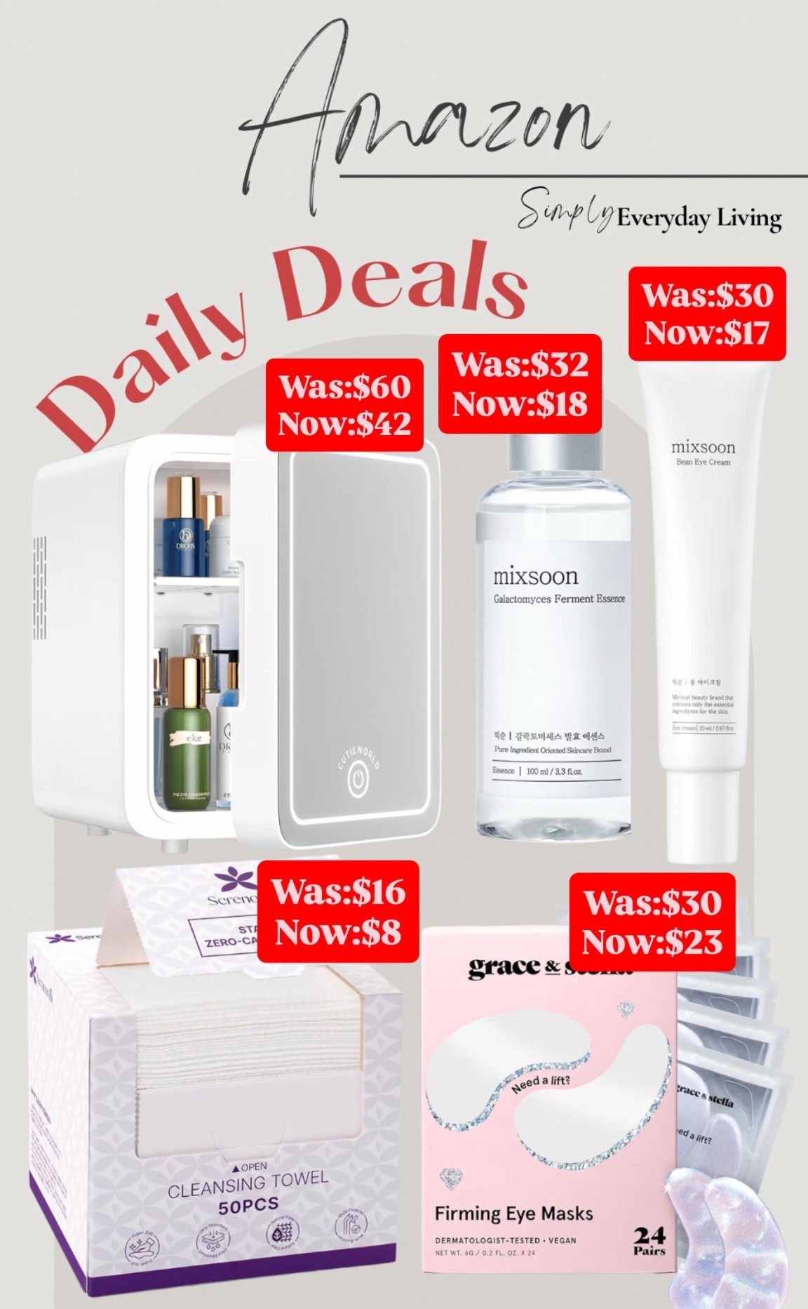 Amazon Daily deals 

#LTKSaleAlert