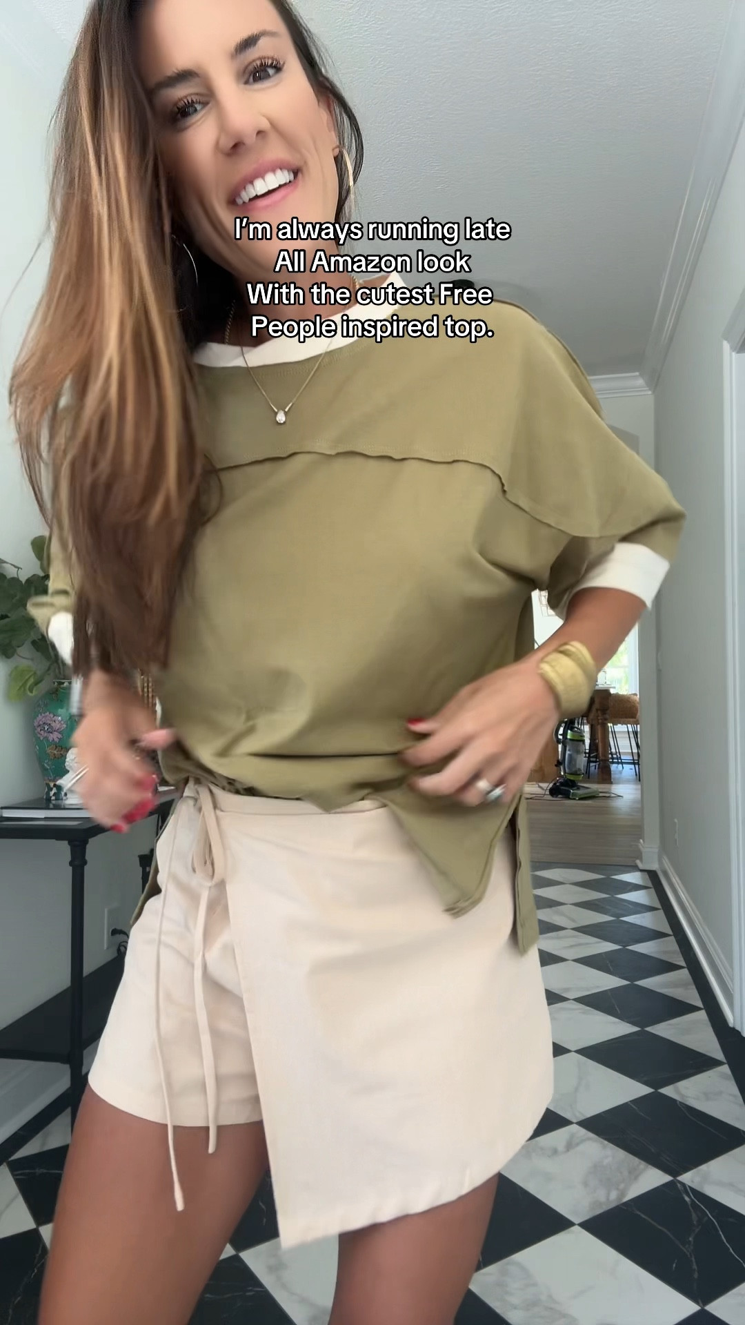 Size medium in top and it’s good!!!! Love the back detail
Size small in skirt

#LTKFindsUnder50 #LTKStyleTip #LTKSeasonal