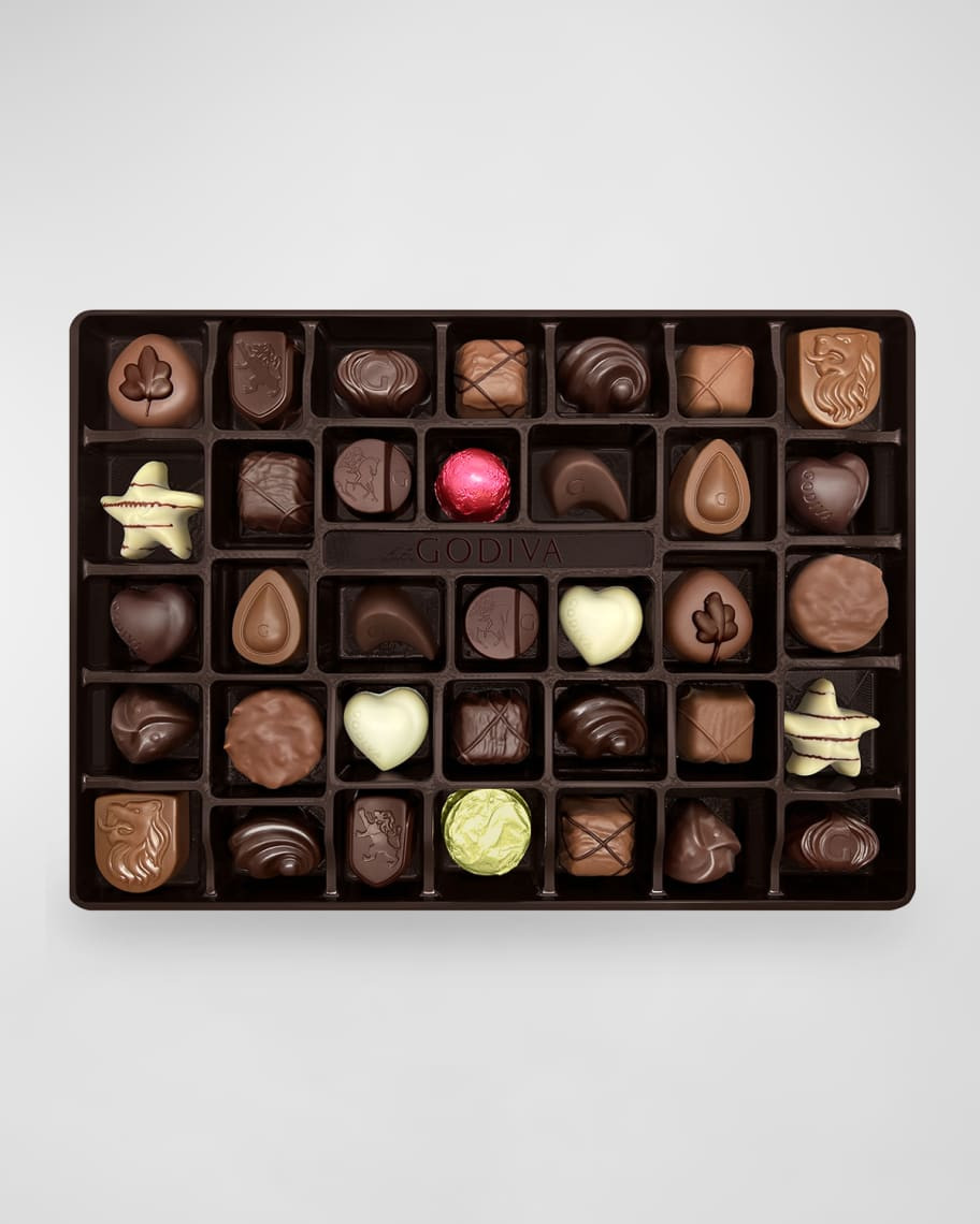 Godiva Chocolatier Chocolatier Gold Gift Box, 36 Count | Neiman Marcus