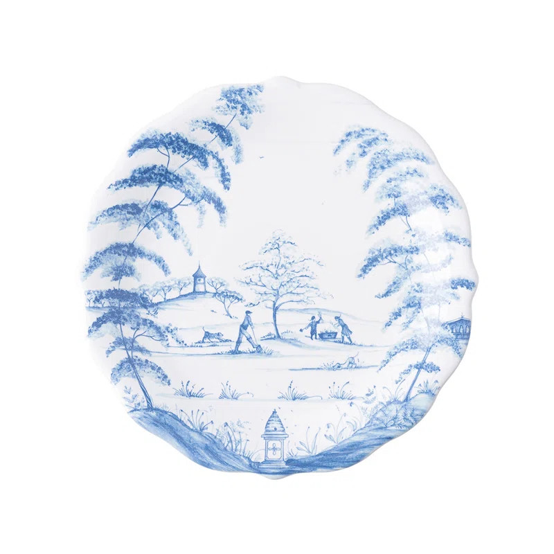Juliska Country Estate Party Plate Assorted 4 - Piece Set - Delft Blue/White | Wayfair | Wayfair North America
