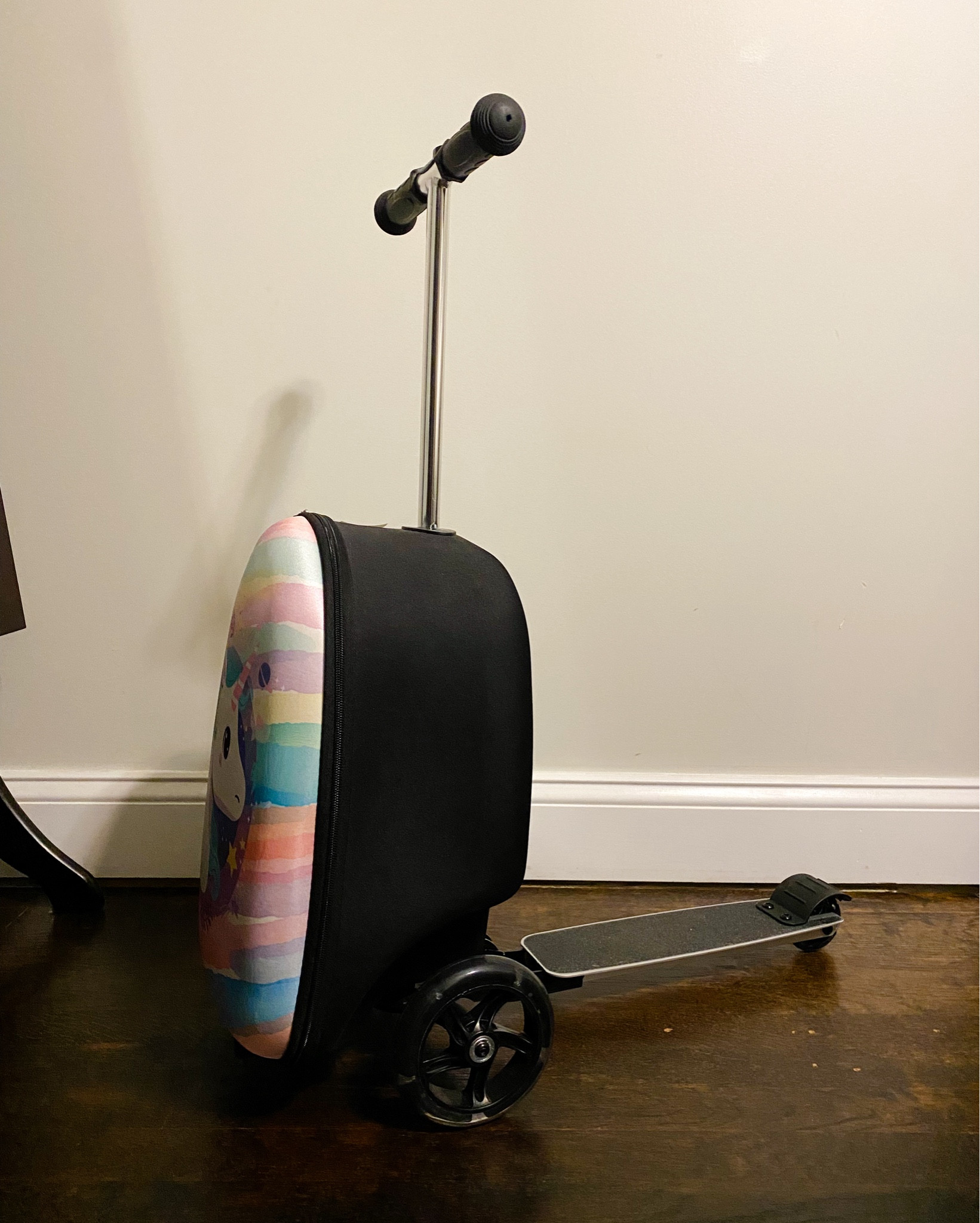 Traveling with Ease and Fun!

Planning a trip with kids? Make travel a breeze with this unicorn scooter luggage! Not only does it keep all your essentials organized, but it also adds an element of fun for your little ones.
And it has lights on the wheels for the extra fun.
#multifunctional #traveling-essential #convenient #kidfriendly

#LTKFamily #LTKTravel #LTKGiftGuide
