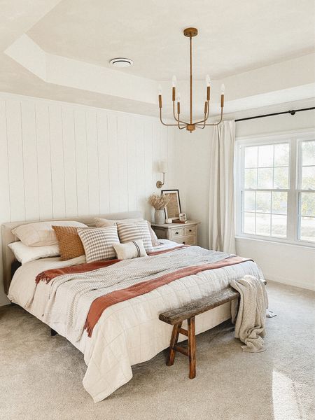 Welcome to our cozy, autumnal, farmhouse bedroom.

#LTKhome #LTKSeasonal