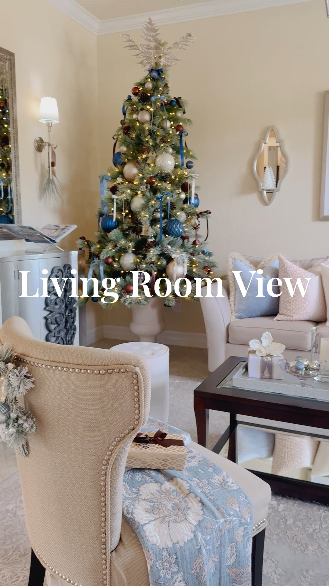 Christmas Living Room View!🌲🩵🤎💙🤍

Home Decor | Christmas Decor | Holiday Decor | Blue & Brown Decor

#LTKSeasonal #LTKHoliday #LTKHome