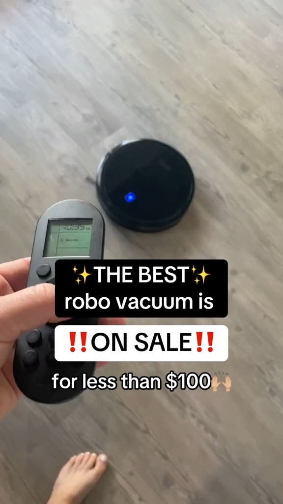 Make your life easier with this robo vacuum! It’s on sale right now‼️

This robovac is modern, slim, powerful & comes with a remote🤌🏼

My house has never been cleaner and free from pet hair 🙌🏼

#modernhome #vacuumcleaner #cleanhome #cleaninghacks #cleanhouse #robovac

#LTKVideo #LTKHome #LTKFindsUnder100