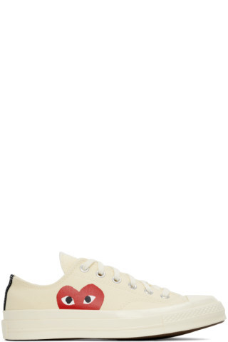 Off-White Converse Edition Chuck 70 Low Top Sneakers | SSENSE