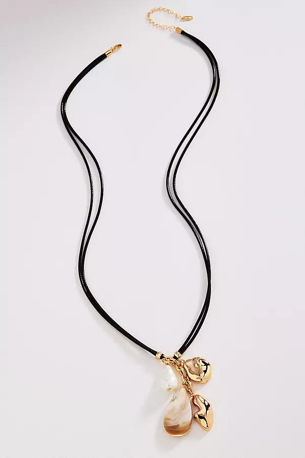 Corded Stone Charm Pendant Necklace | Anthropologie (US)