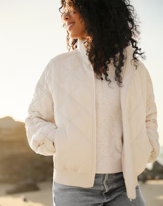 LIGHTS AT NIGHT QUILTED JACKET | TravisMathew