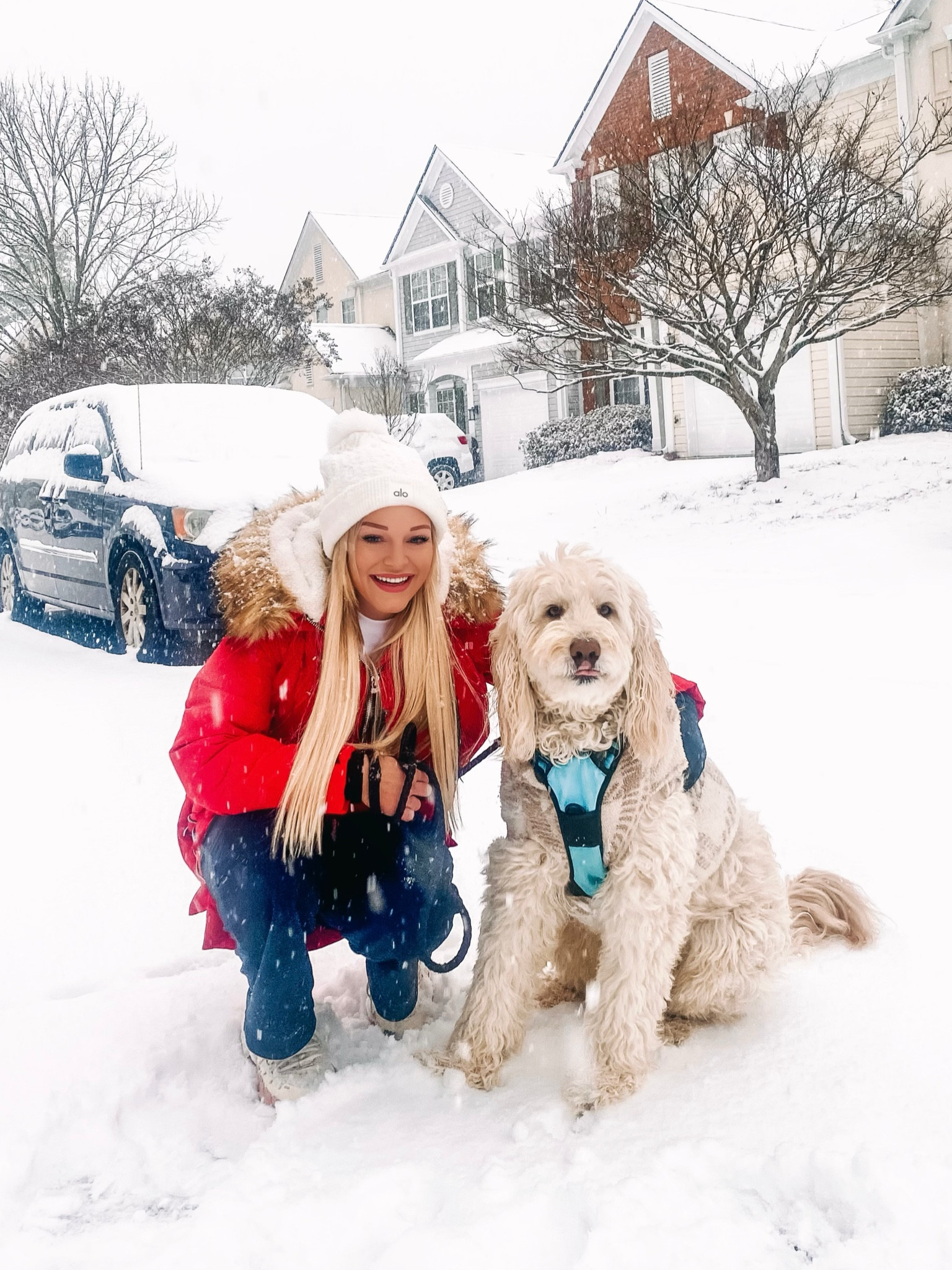 Winter coat, beanie, snow day 

#LTKSeasonal #LTKSaleAlert #LTKFindsUnder100